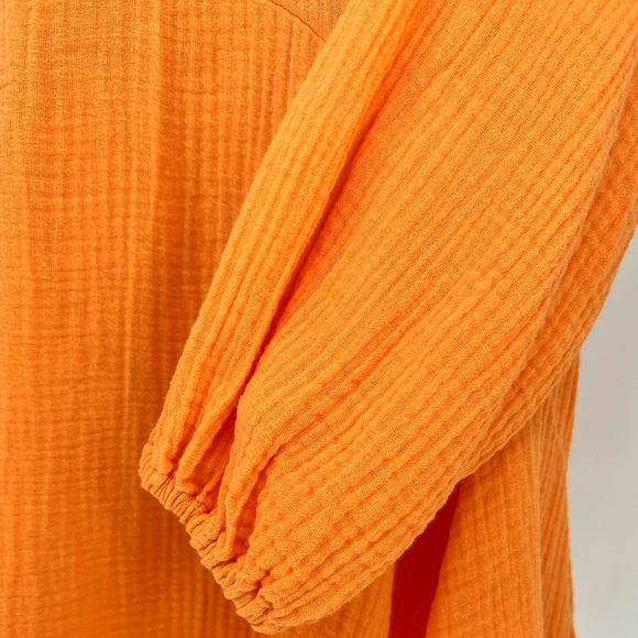 MAGASCHONI - Organic Cotton Gauze Cocktail Dress. - Picture 5 of 11